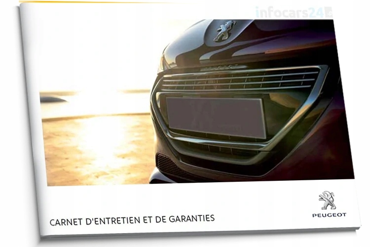 

Peugeot 10 Modeli Francuska Książka Serwisowa