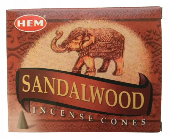 

Drzewo Sandałowe Sandalwood Kadzidła Stożkowe Hem