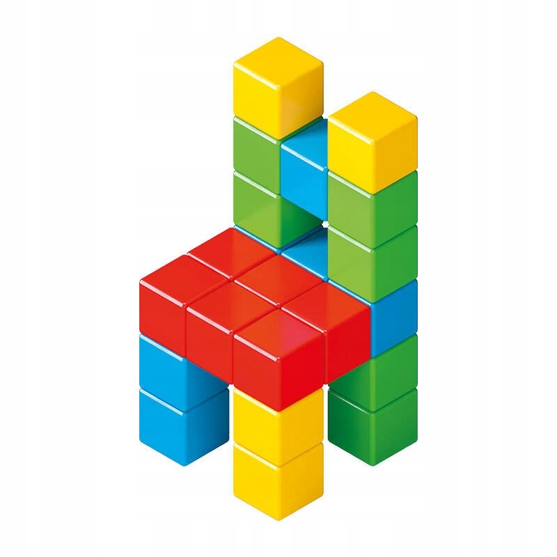 Geomag Klocki magnetyczne Magicube Color Recycled Crystal 24 elementy GEOMA Rodzaj zestaw