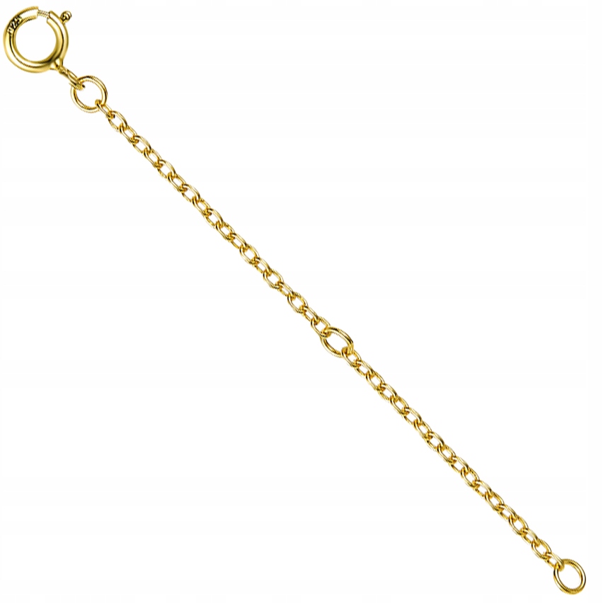 

Przedłużka do łańcuszka bransoletki S925 Złota 6cm