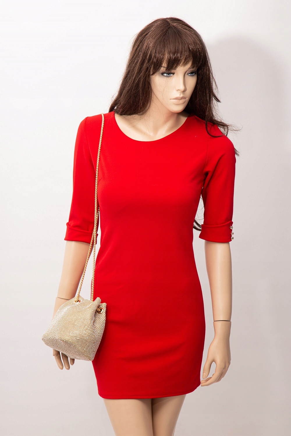 TOREBKA WIZYTOWA WIECZOROWA PUZDERKO NA ŁAŃCUSZKU Styl wizytowy