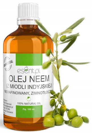

Olej z Miodli Indyjskiej (Neem) 100ml Nierafinowy