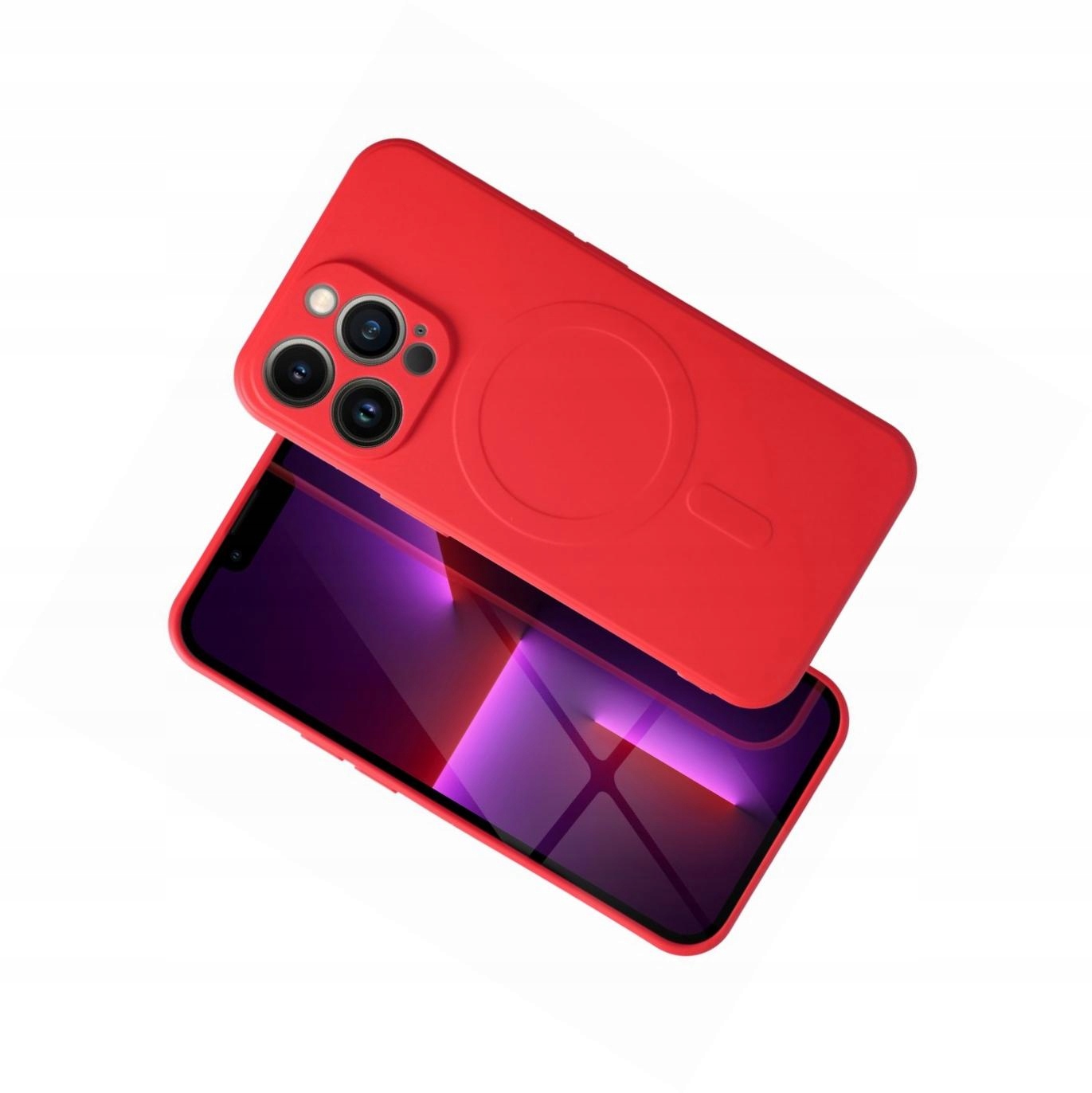 Etui silikonowe MagSafe do iPhone 16 Plus wytrzymałe