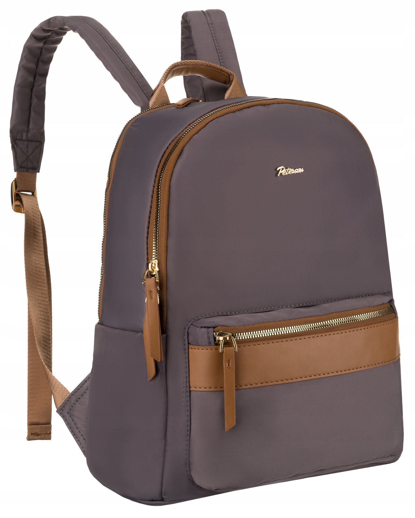 Dámský městský Batoh se dvěma přihrádkami do práce nebo na univerzitu, módní Peterson