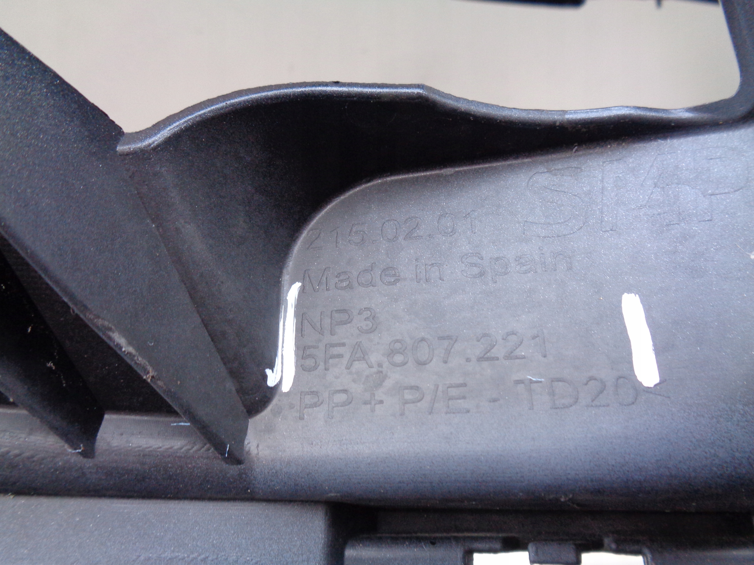 front bumper SEAT LEON IV 4 5FA 20- NR 46152
