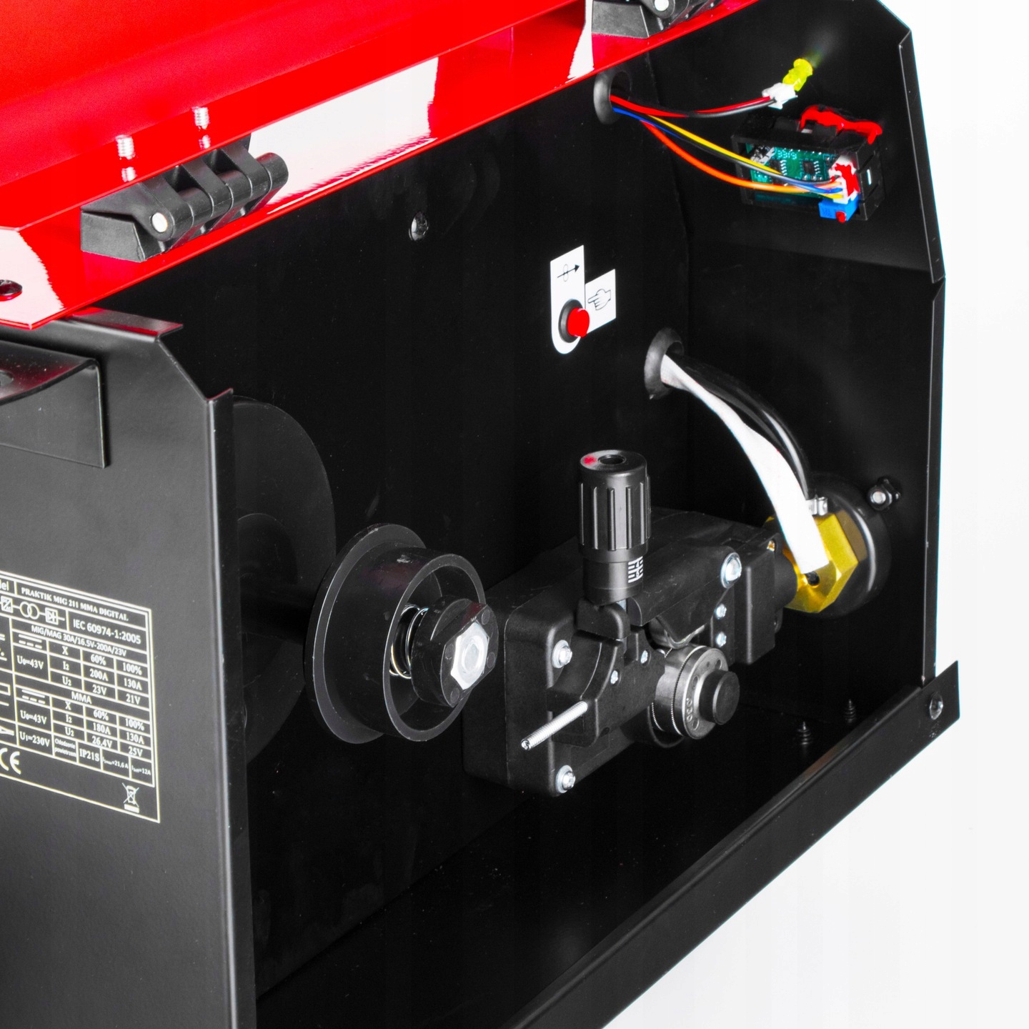 SPAWARKA INWERTOROWA INWERTER IDEAL MIG 211 IGBT MMA 230V 200A LUTOSPAWANIE Model PRAKTIK MIG 211