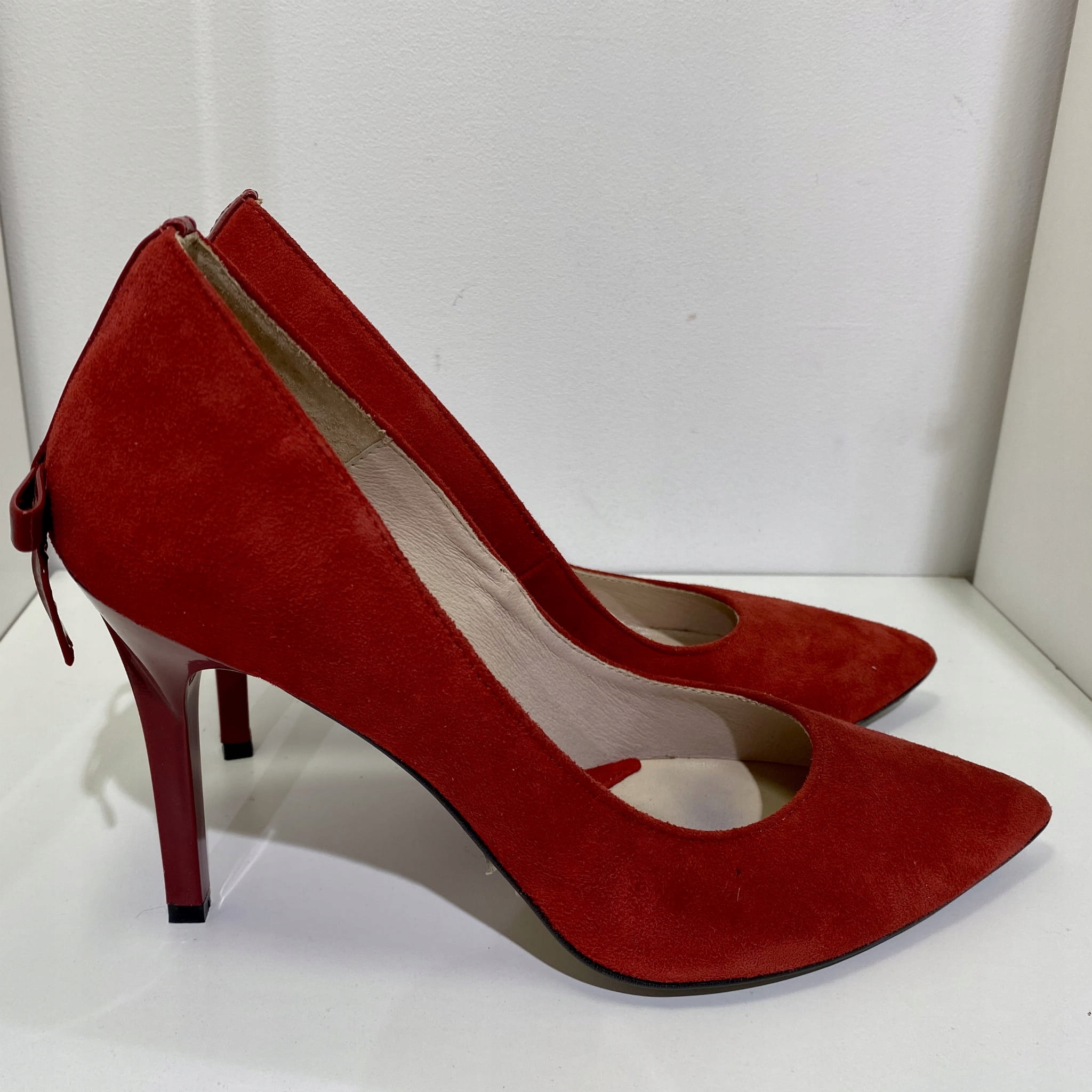 Boty Emis ZL7166/324 Červená 38, Červená