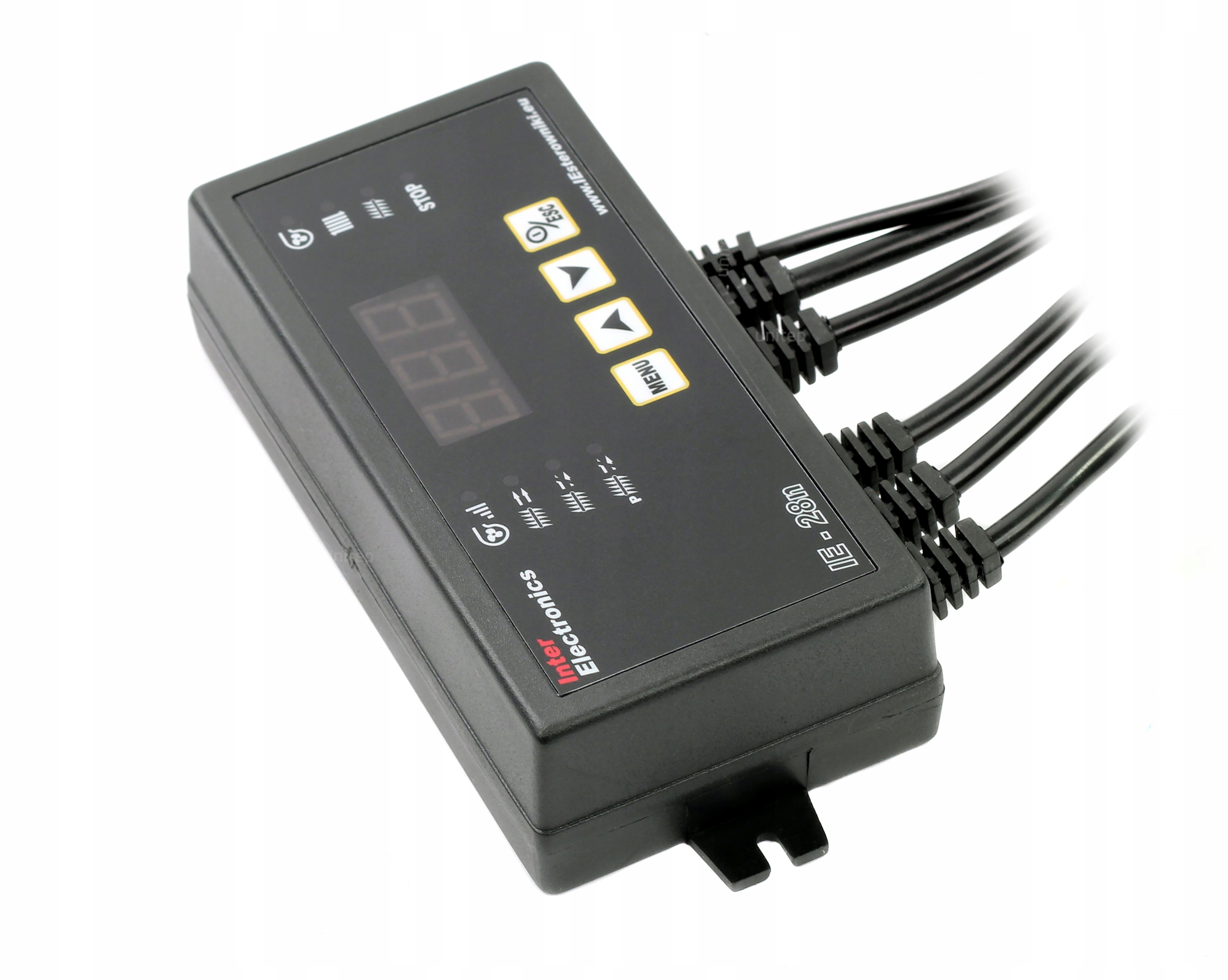 Sterownik Regulator IE 28 kotła pieca PODAJNIK ŚLIMAKOWY + DMUCHAWA + POMPA Rodzaj sterownik