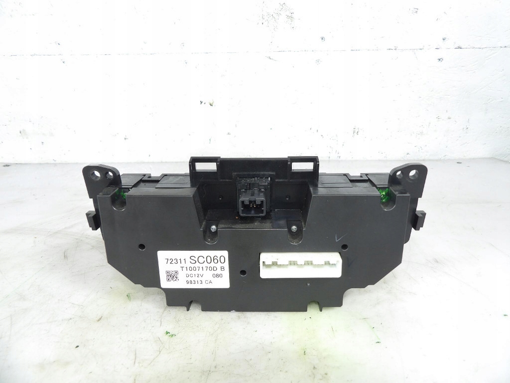 SUBARU FORESTER III PANEL air conditioning devices 72311SC060