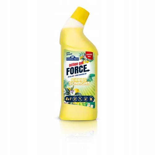 

General Fresh Action Gel Force Żel Do Wc Cytrusowy
