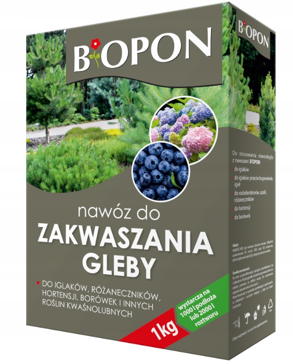 

Nawóz Do Zakwaszania Gleby kwaśnolubne+