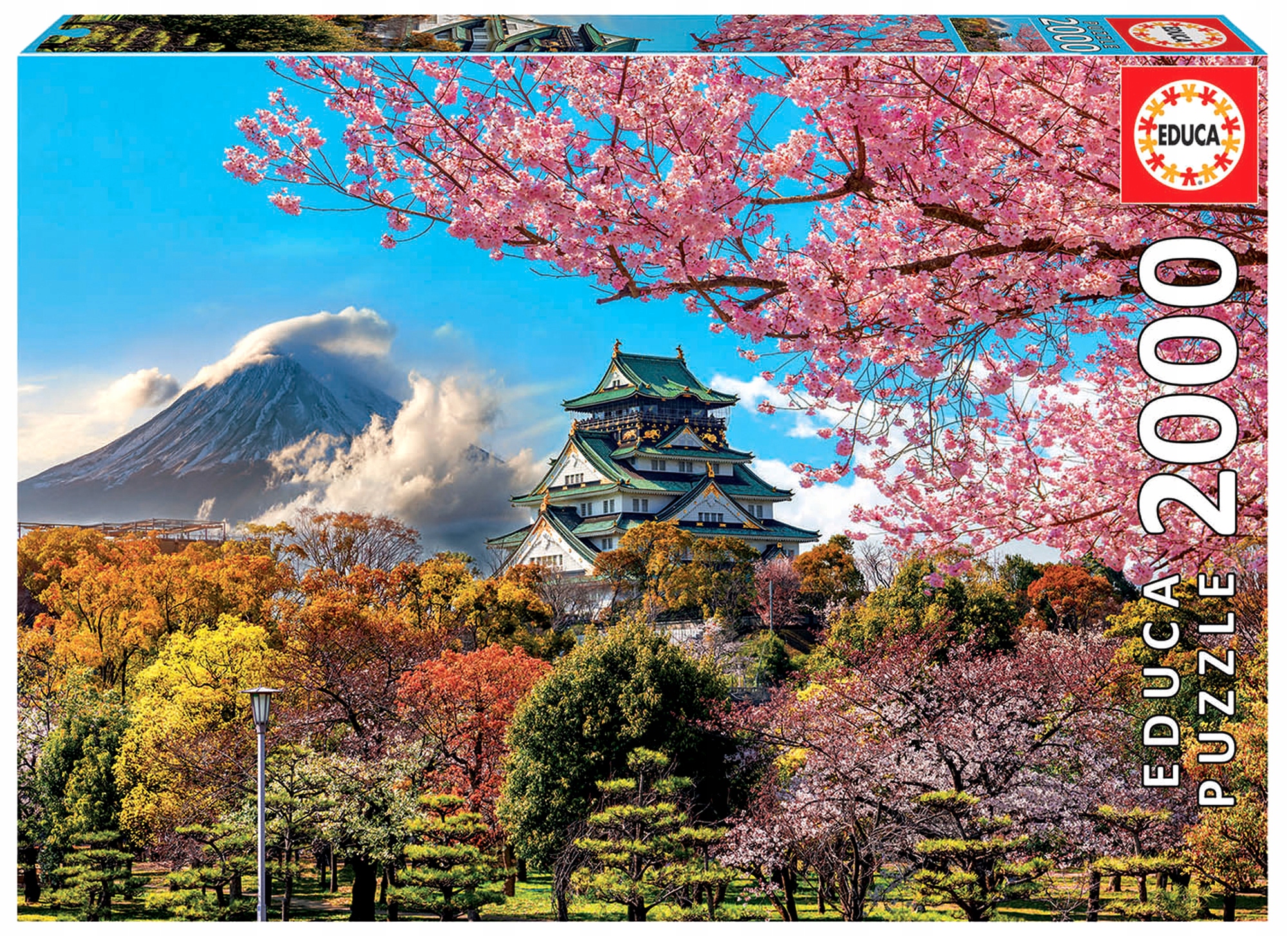 

Educa Puzzle 2000 el Zamek Osaka Japonia
