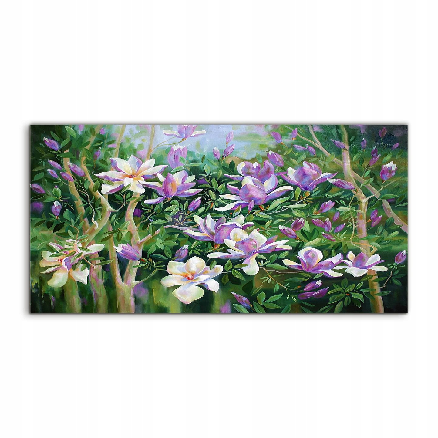

Fotoobraz 120x60 z grafiką Kwiaty Magnolie ścienny