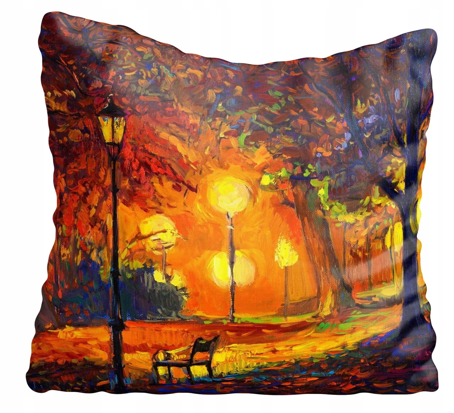 

Poszewka na poduszkę listki,jesień 30x30cm