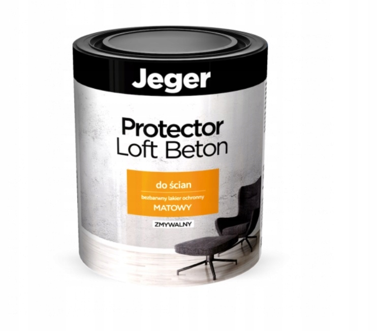 Lakier Protector Do Efektu Loft Beton Do Ścian 1L Matowy