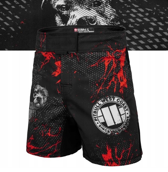 Męskie Spodenki treningowe Pitbull Blood Dog II spodenki na siłownię