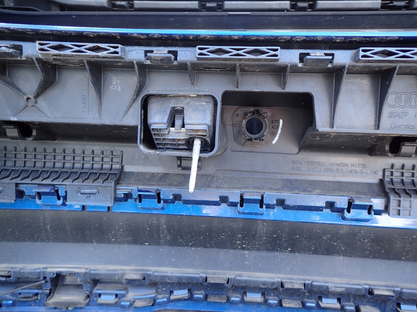 bumper rear part rear AUDI Q2 81A 2016