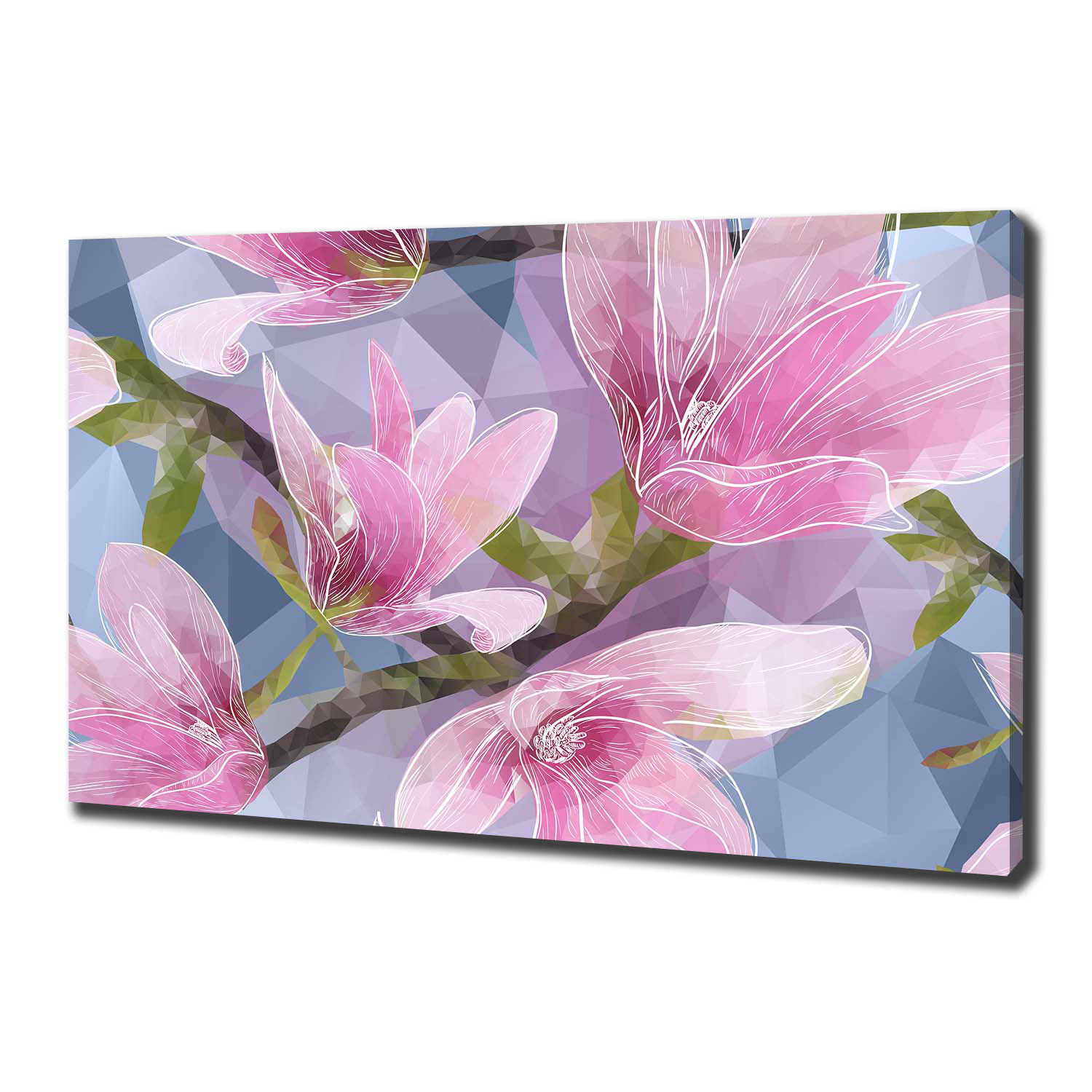 Fotoobraz obraz na plátně Růžová magnolie 100 x 70 cm