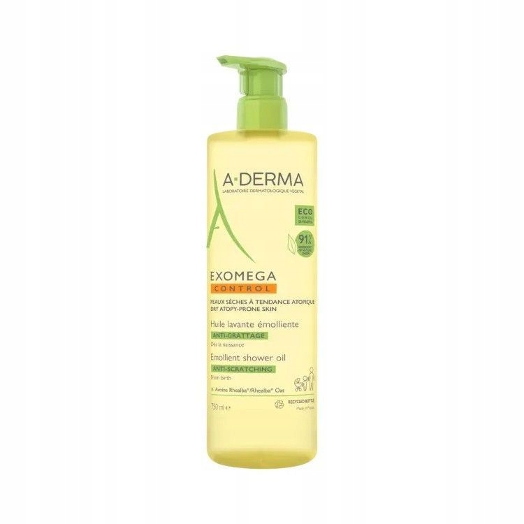 Aderma Exomega Control olejek emolient pod prysznic 750ml