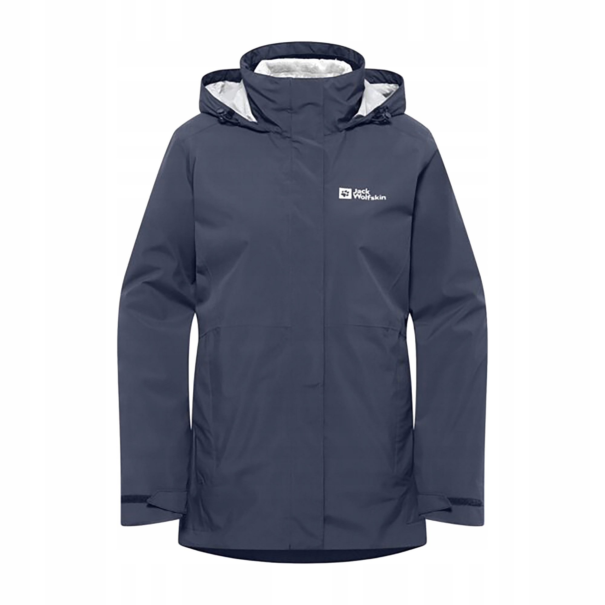 Bluza polarowa damska Jack Wolfskin Rotwand 3In1 graphite S