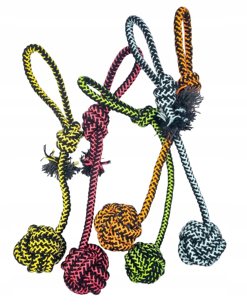 

Mocny Szarpak Zabawka Dla Psa Sznur Z Piłką