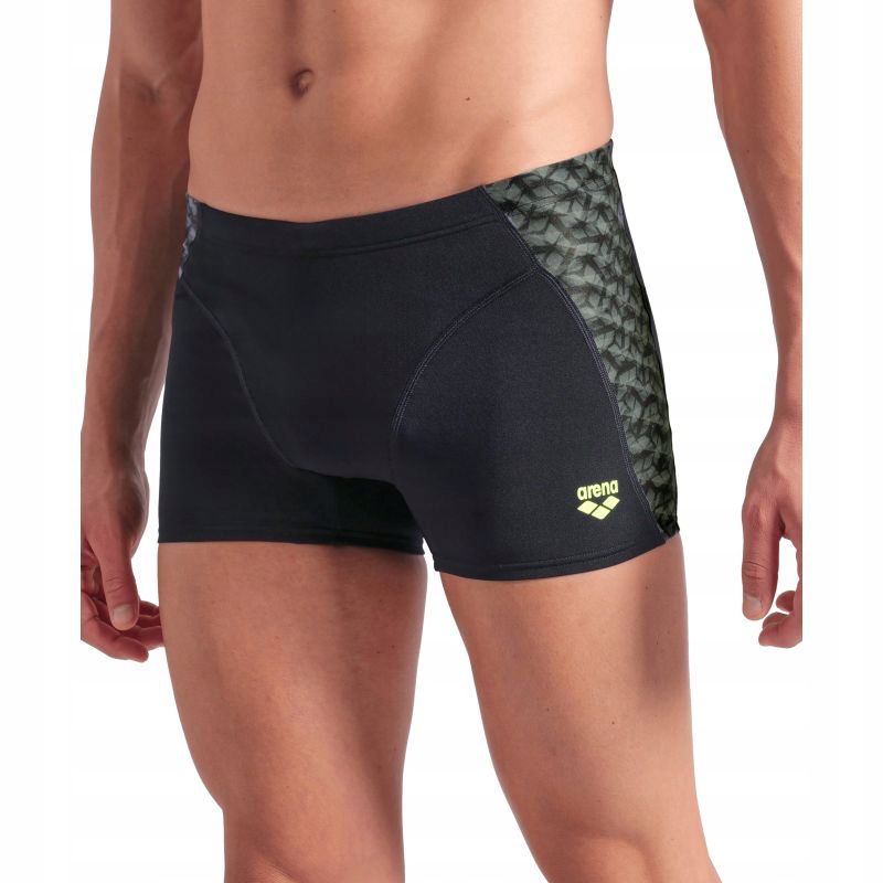 Bokserki Arena Monogram Dark Sage M (UK34)