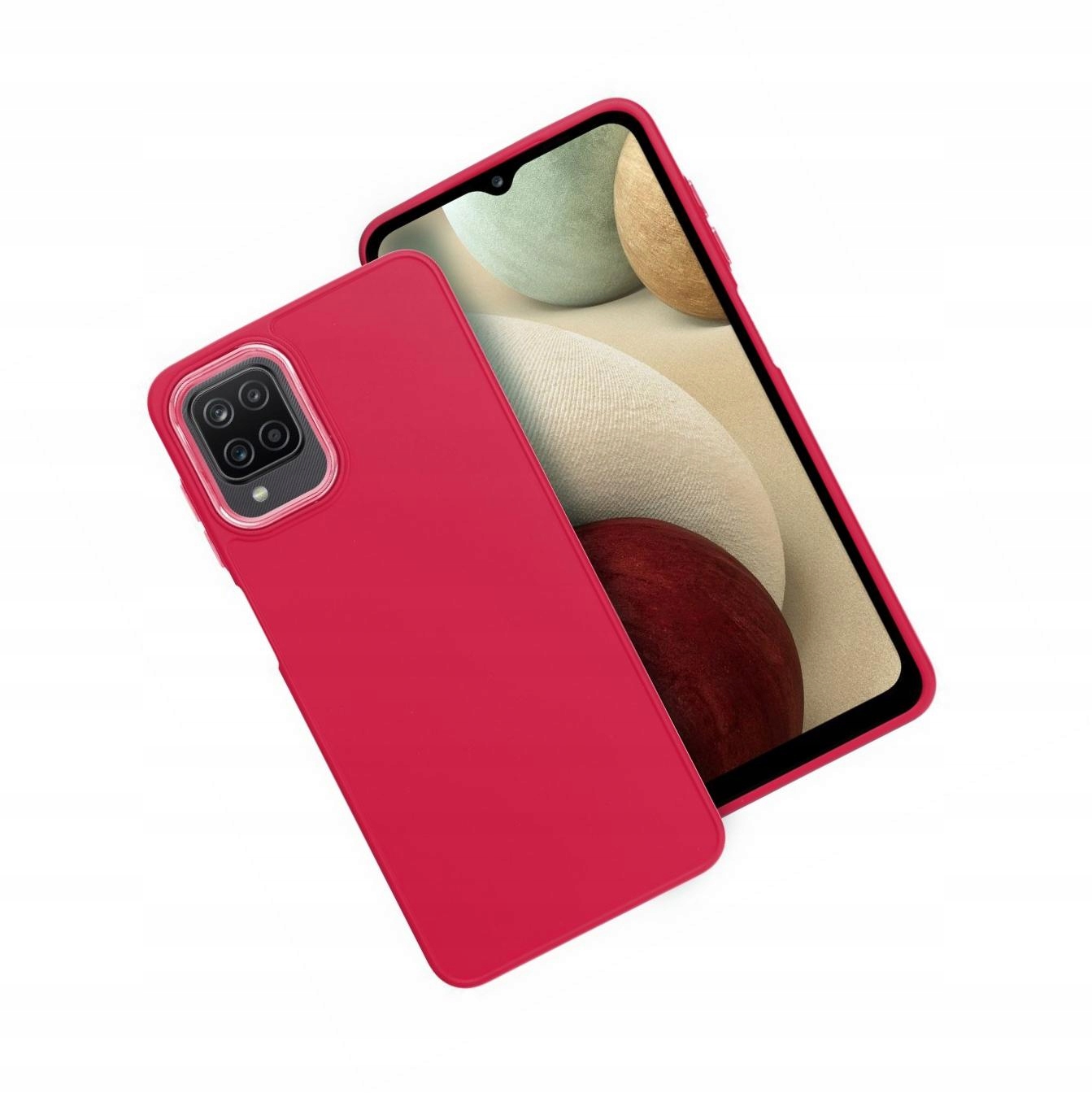 Etui silikonowe do Samsung Galaxy A12 Frame