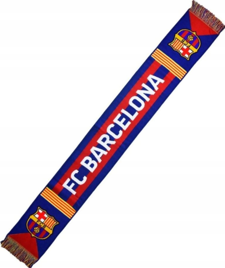 Szalik Kibica FC Barcelona Szal 2024 Dziany 140 cm oficjalny fcb BARCA