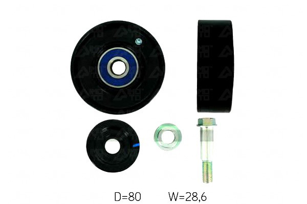 РОЛИК РЕМЕНЯ МУЛЬТИК. TOYOTA HILUX III LAND КРУИЗ