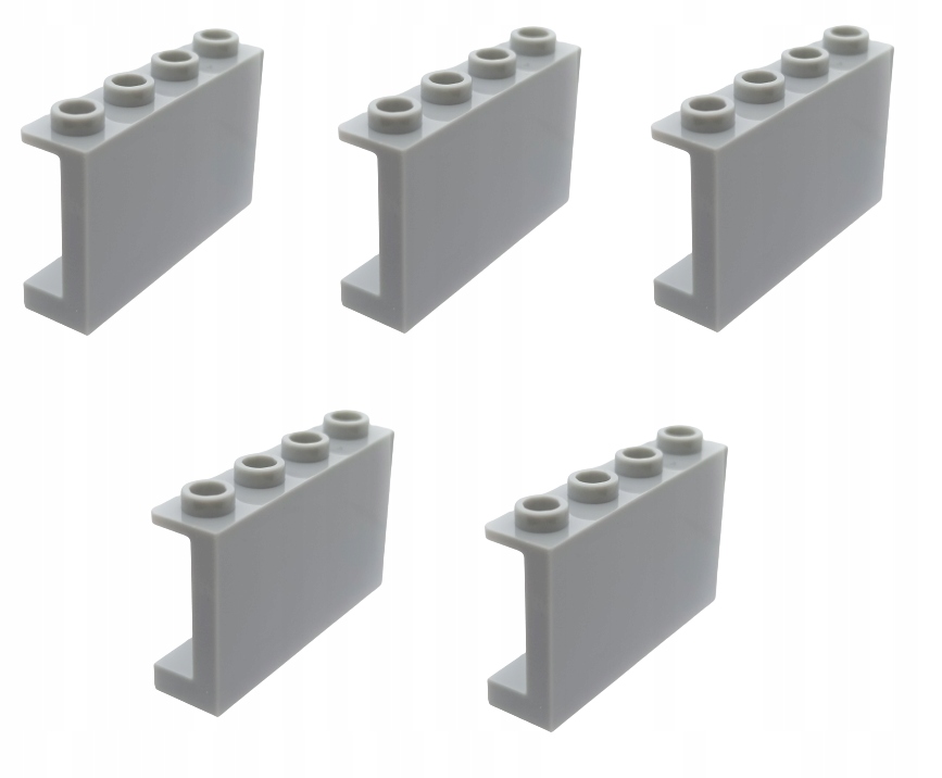 

Lego Panel 1x4X2 jasny szary 6061675 14718 5 Szt
