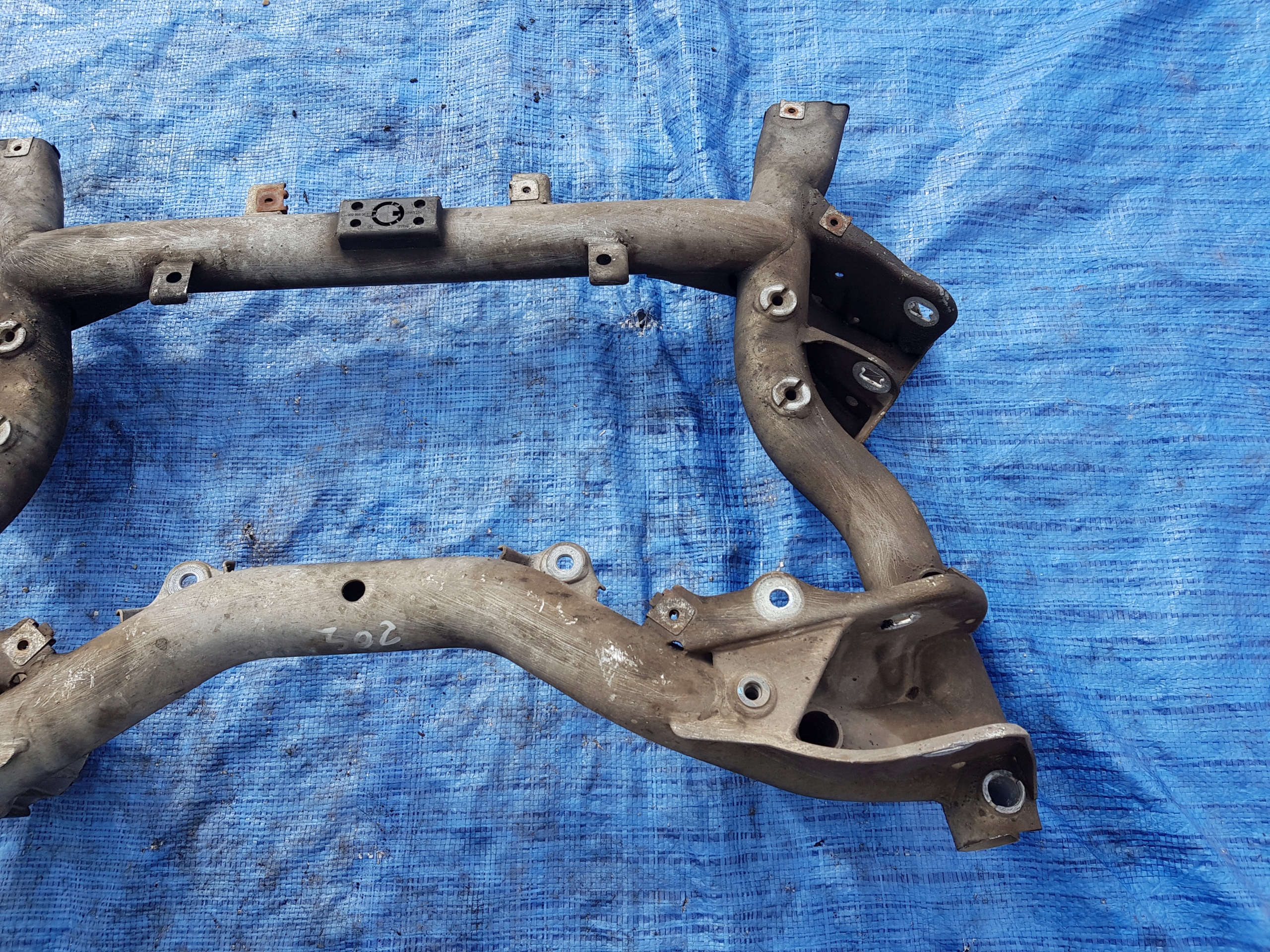 axle beam subframe axle beam front MERCEDES W204 W207