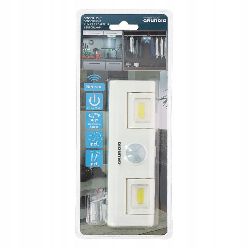 LAMPKA z Czujnikiem Ruchu do Kuchni, Szafy GRUNDIG Rodzaj oświetlenie garderoby