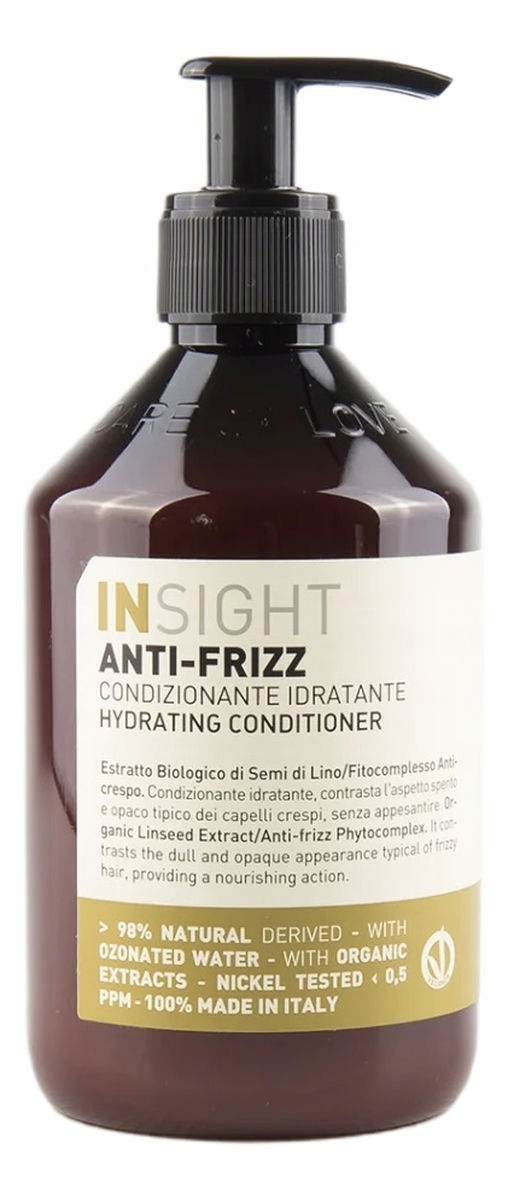 Insight Anti-Frizz odżywka zapobiegająca puszeniu się włosów 400ml