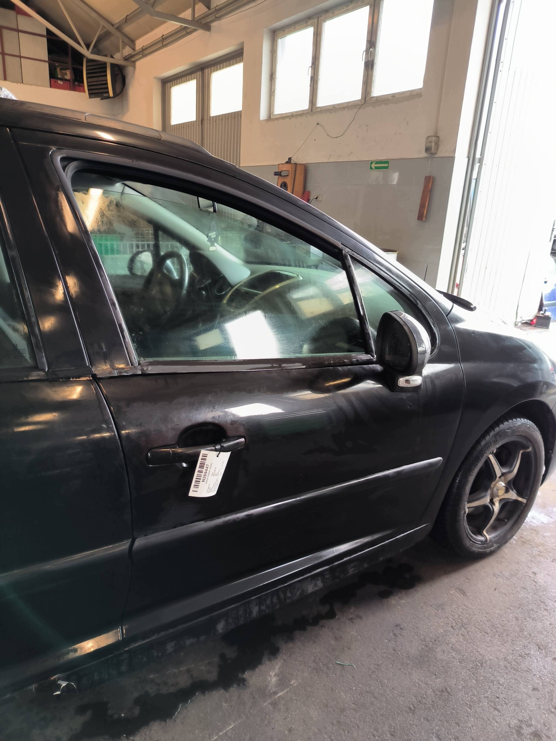 door right front EXL PEUGEOT 207