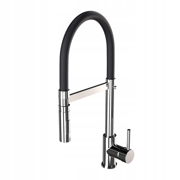 Vento Kuchynská Batéria S Flexibilným Výtokom, Chróm, Ohybný Kohútik