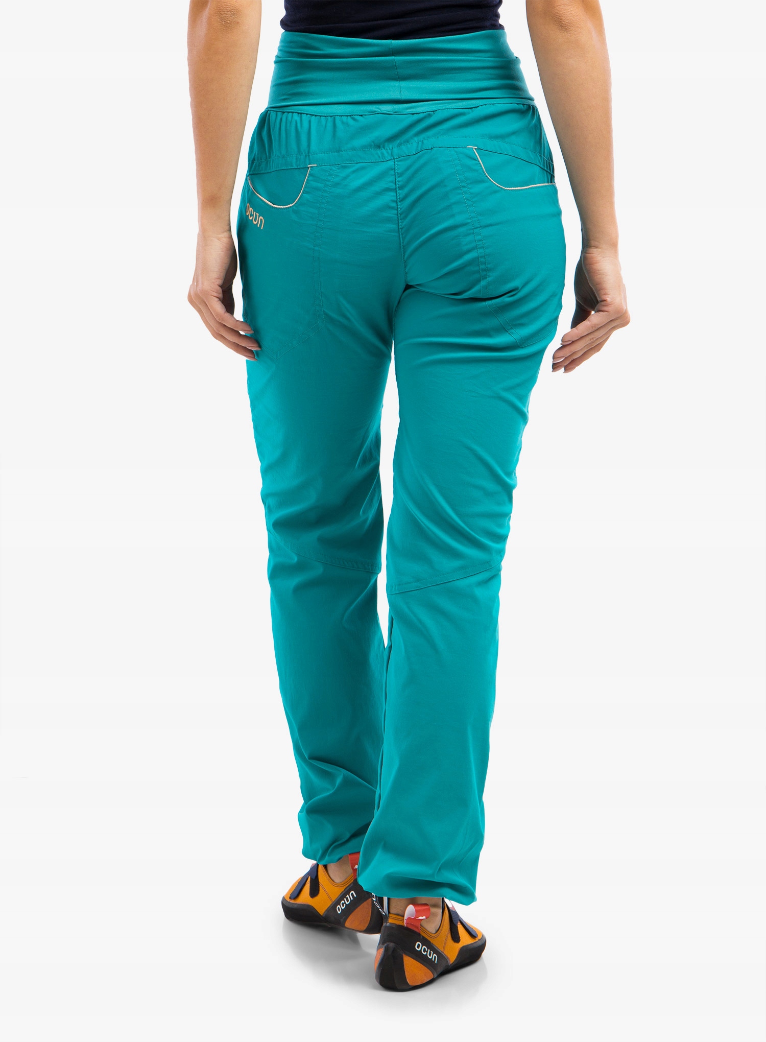 Spodnie wspinaczkowe damskie Ocun Noya Pants - blue deep peacock XL Rozmiar XL
