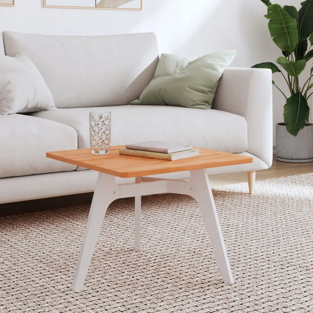 Petrashop Stolní deska 50 x 50 x 1,5 cm čtvercová masivní bukové dřevo Hně