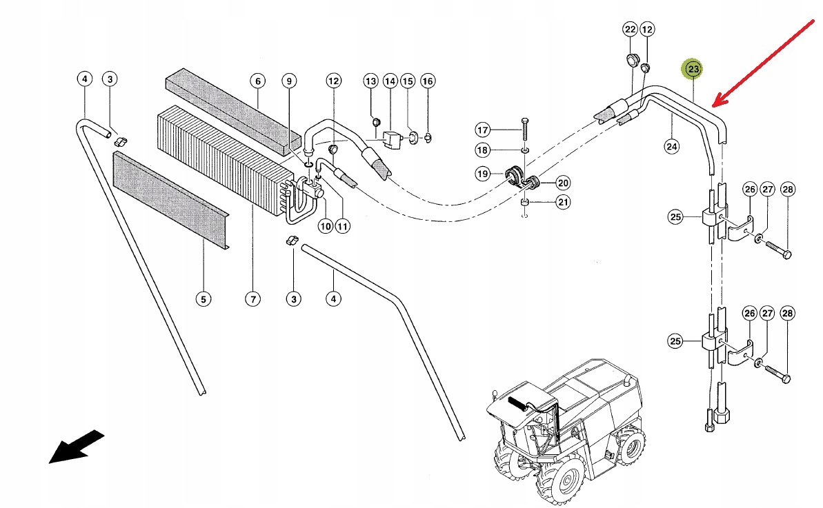 069501.2 Шланг кондиционера