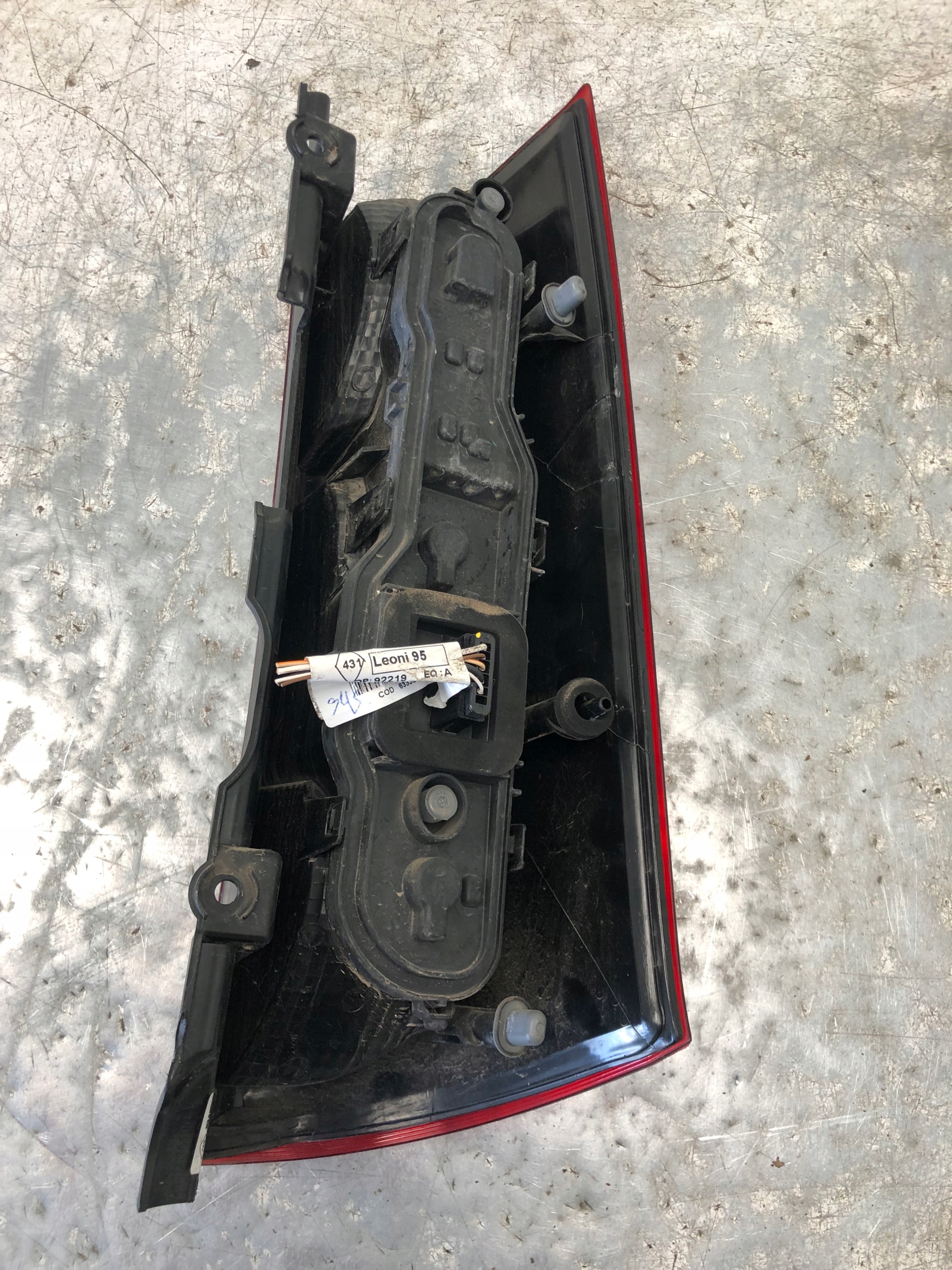 light left rear part DACIA DOKKER 265551619R