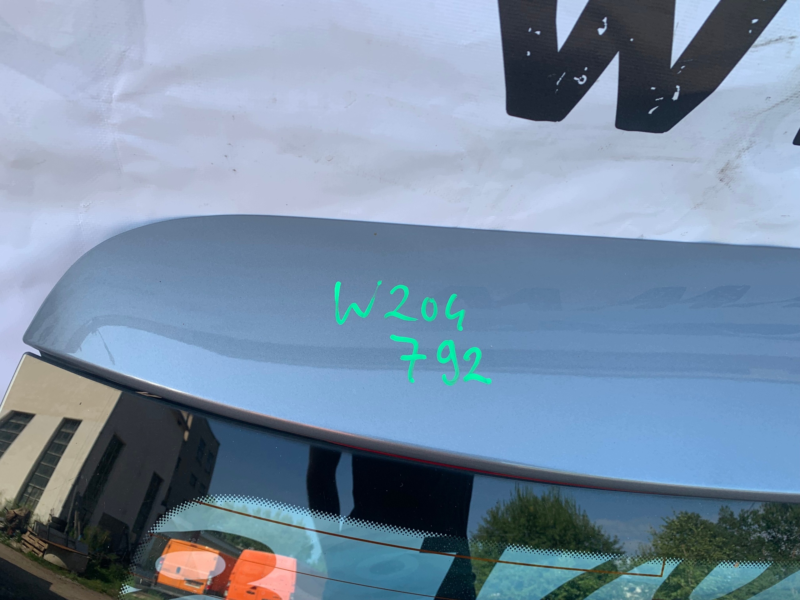 boot doors rear part boot MERCEDES W204 C KLASA 792 c792 KOMBI