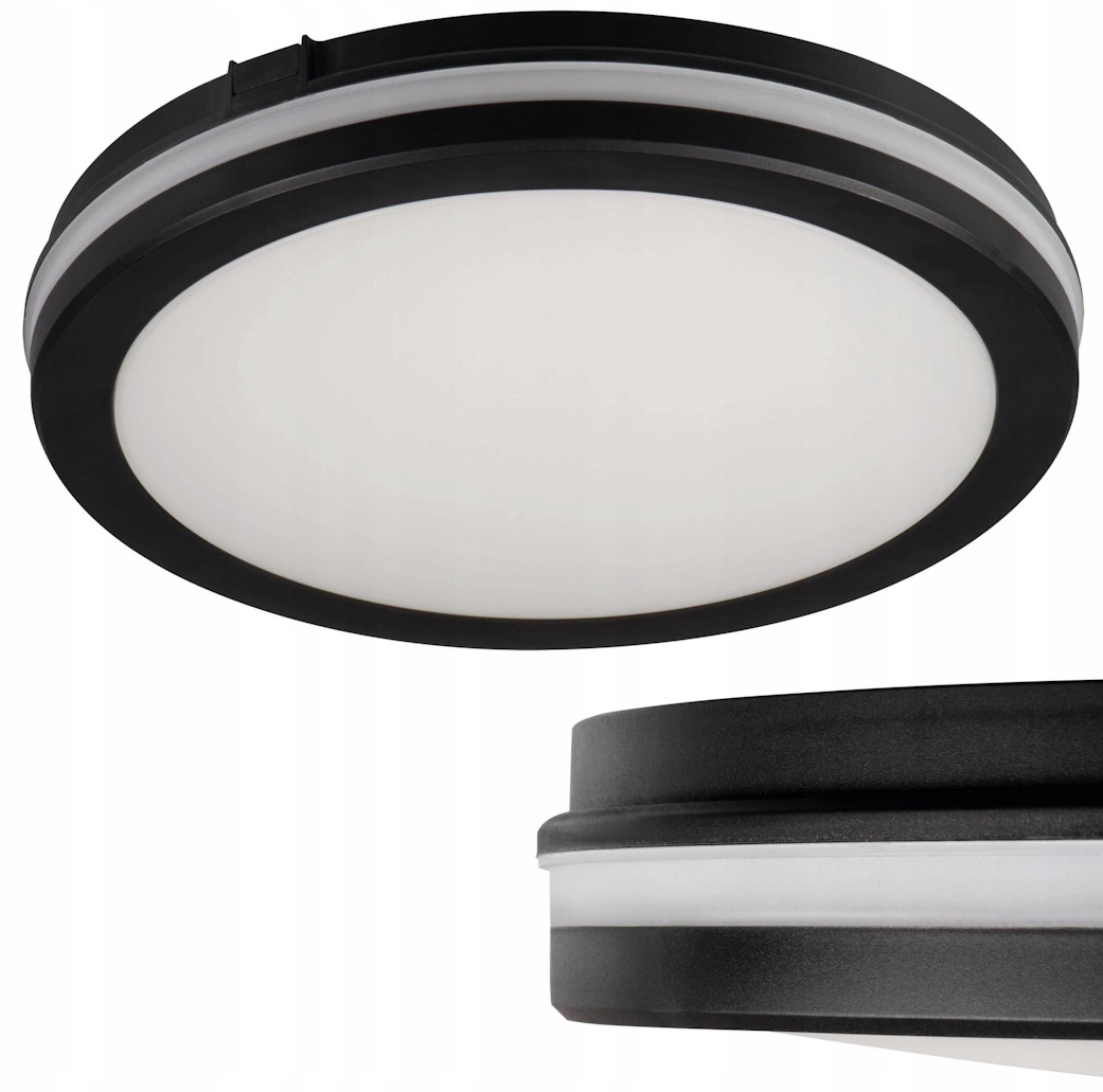 stropní svítidlo Led Stropní Svítidlo Hermetické Beno Eco 40W S měnitelnou barvou Cct Černé