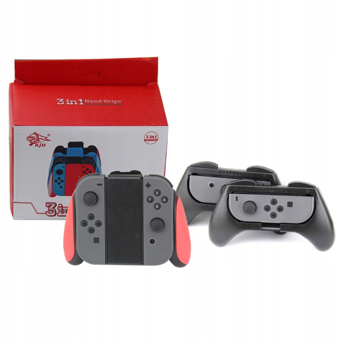 

Zestaw 3 in 1 gripy uchwyty Nintendo Switch 3 Szt
