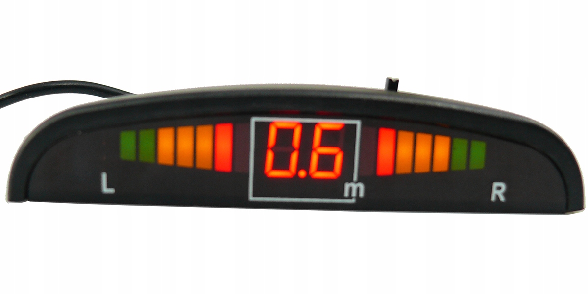 CZUJNIKI PARKOWANIA COFANIA ZESTAW PARKTRONIC HOALTE 12V CZARNE SENSORY TYŁ Stan opakowania oryginalne