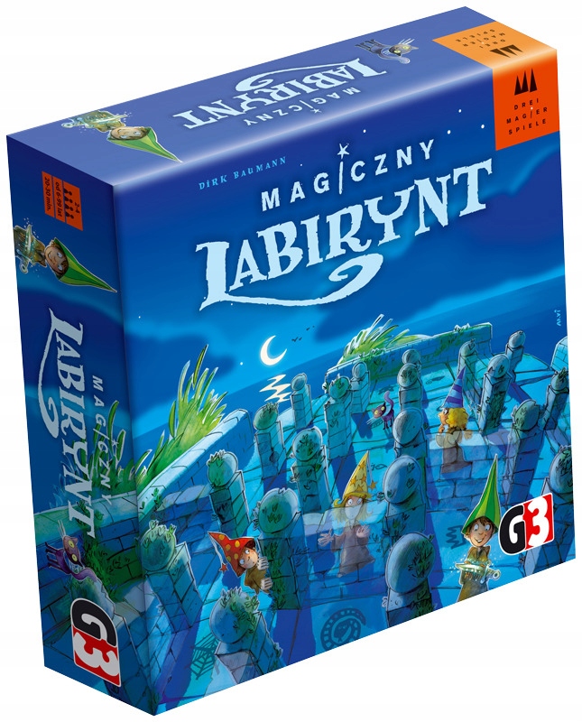 

G3 Magiczny labirynt Pamięciowa Planszowa Rodzinna