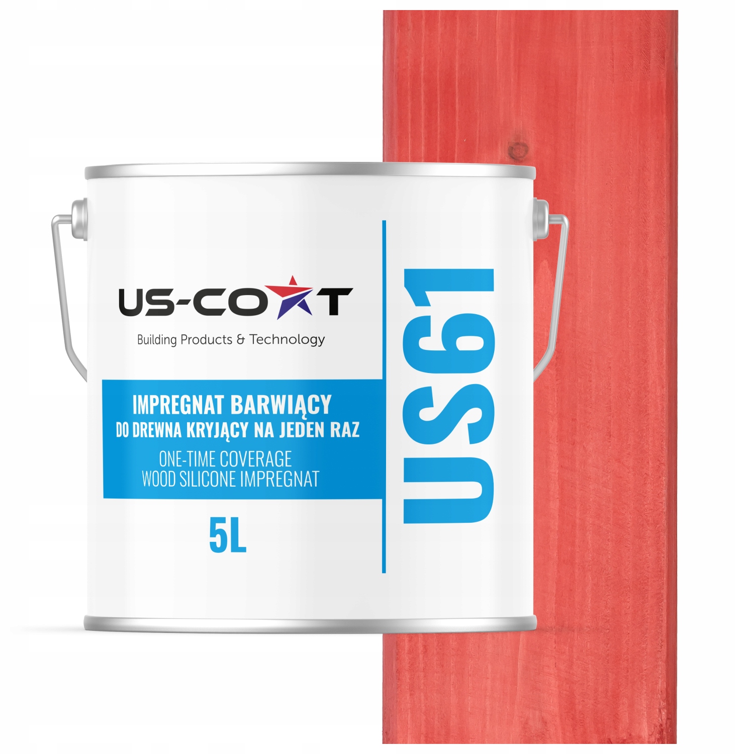 Dekoratívny Krycí Impregnát Na Drevo 5 L Uv Farba Ružová