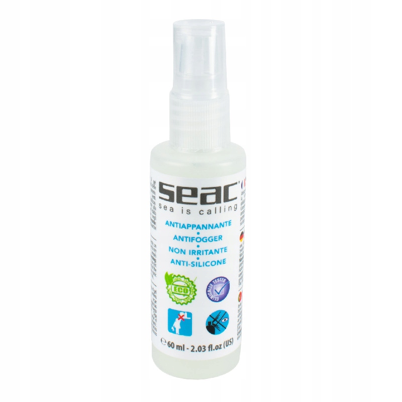 Anti fog Seac biodegradowalny i nietoksyczny 60 ml