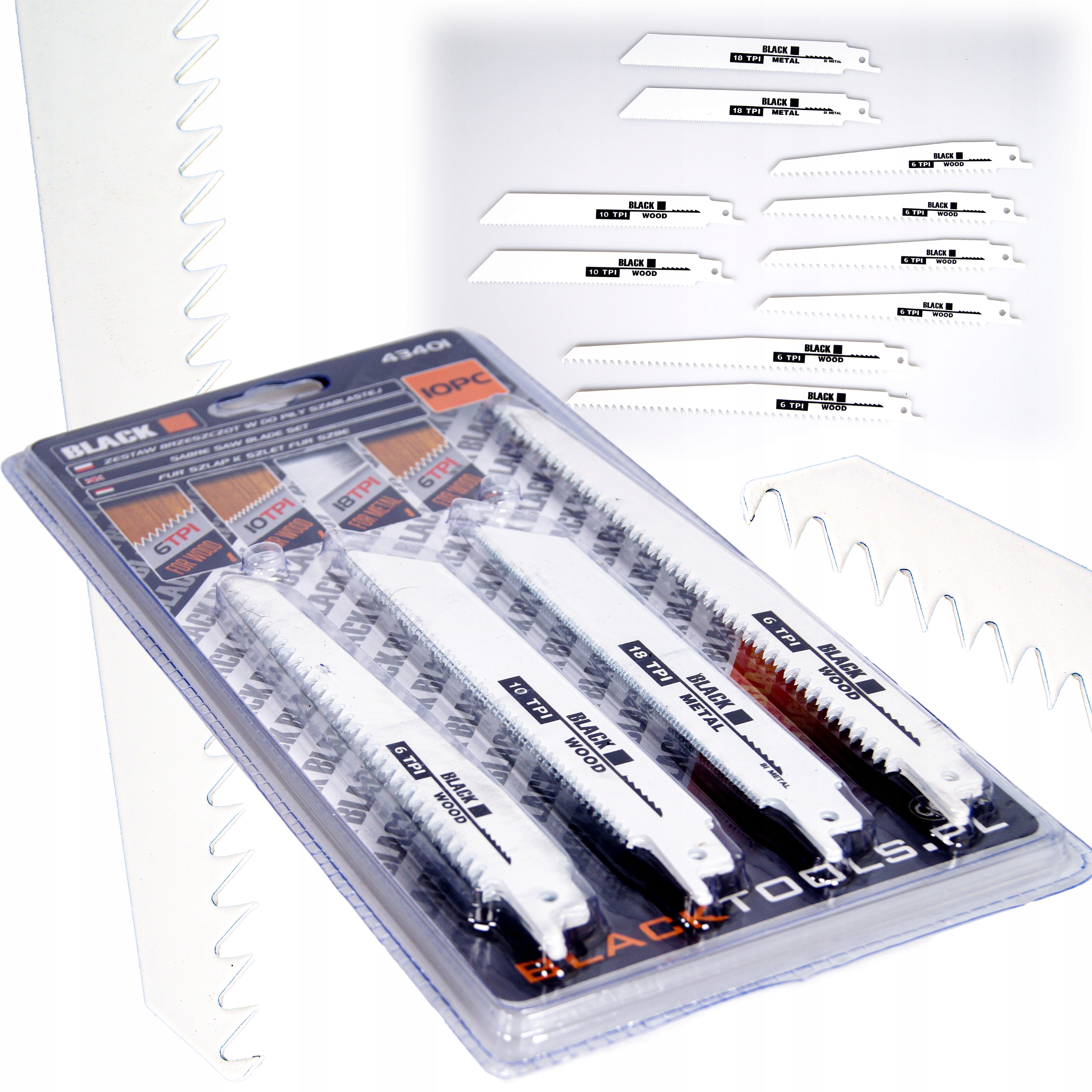 

Noże Lisi Ogon 10 Szt 150 MM (43401)