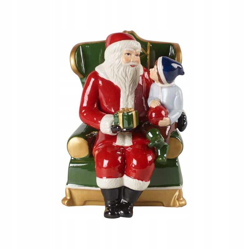 Figurka Mikuláša v kresle Christmas Toys Villeroy & Boch
