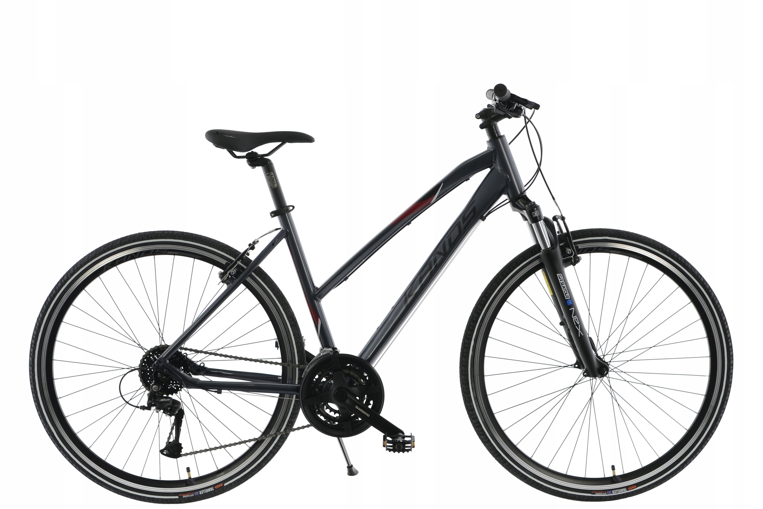 Rower cross 28' Kands Crossline 1100 D17 grafitowy MY2023