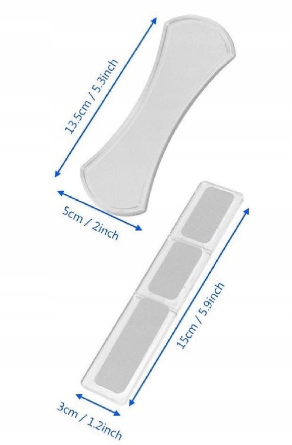 PODKŁADKI ŻELOWE POD TELEFON 2 SZT. BEZBARWNE Marka Inna